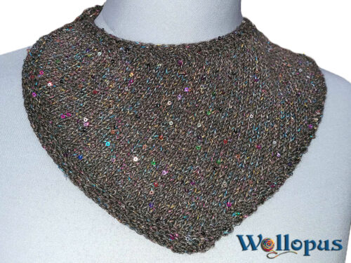 Microtuch Konfetti, gestrickt